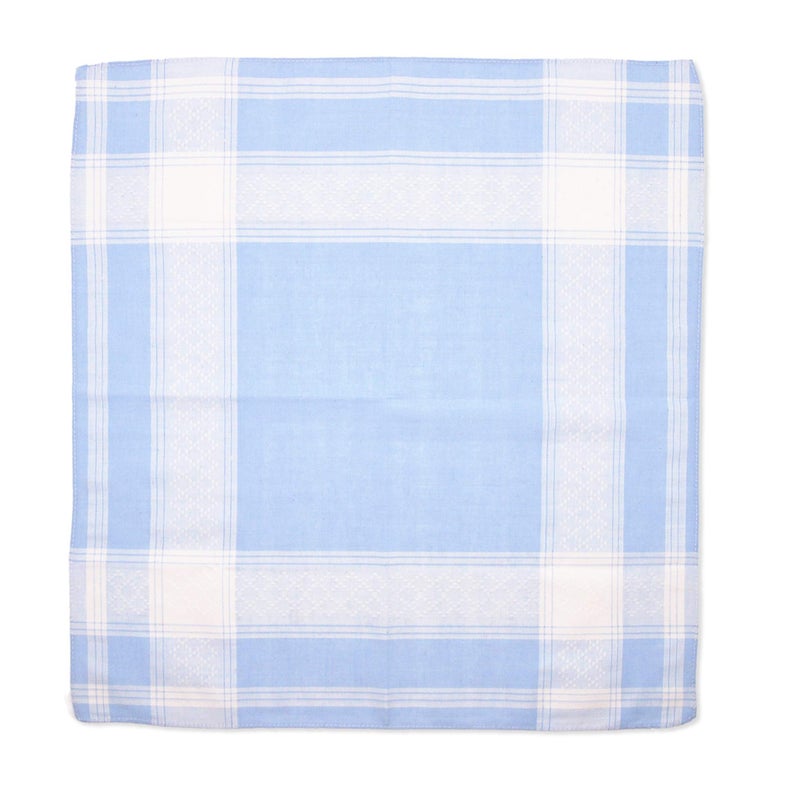 GB Selected Soft Cotton Handkerchiefs for Men with Elegant Pattern in Assorted Color, 16 inches Large hankies, Pack of 12 - Image 2